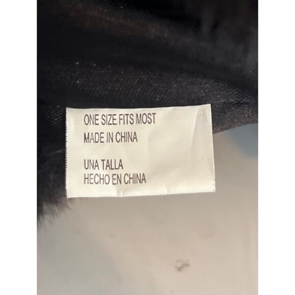 Ushanka faux fur hat black - Picture 9 of 12